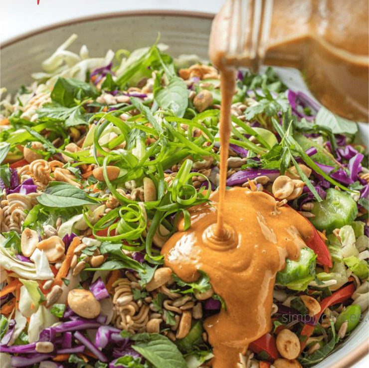 Kale Caesar Pasta Salad