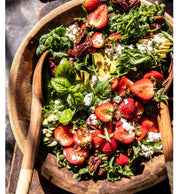 Kale Caesar Pasta Salad