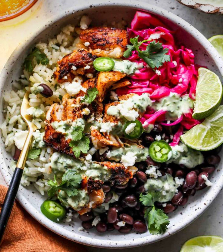 Grilled Salmon and Pesto Zoodles