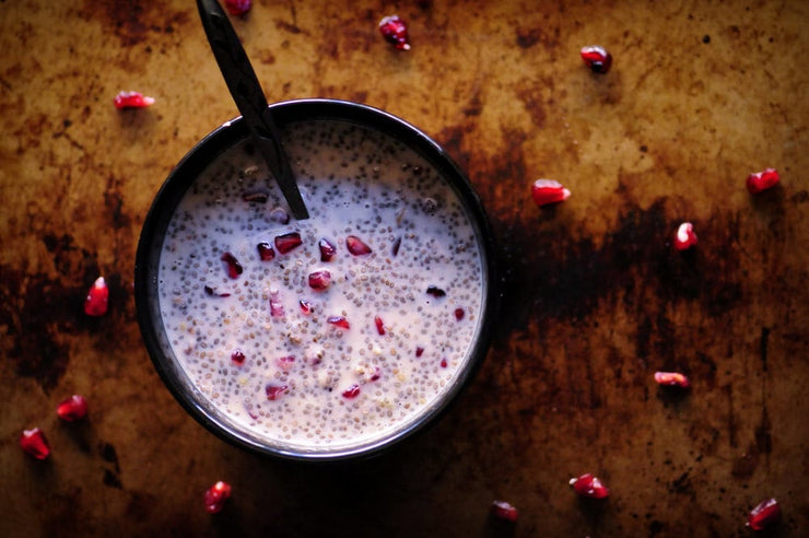 Chia Pudding - Matcha with Kiwi & Coconut
