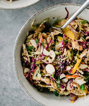 Kale Caesar Pasta Salad