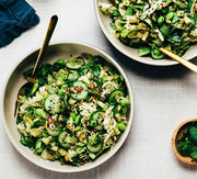 Kale Caesar Pasta Salad