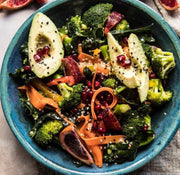 Kale Caesar Pasta Salad