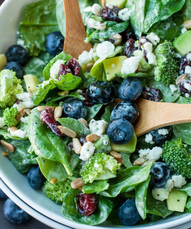 Kale Caesar Pasta Salad