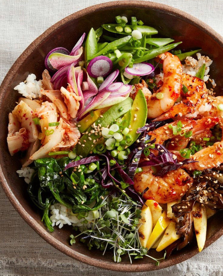 Grilled Salmon and Pesto Zoodles