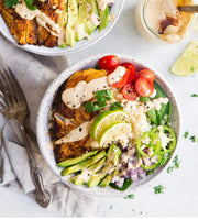 Grilled Salmon and Pesto Zoodles